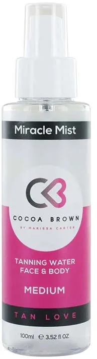 Cocoa Brown Tan Miracle Mist Tanning Water Medium