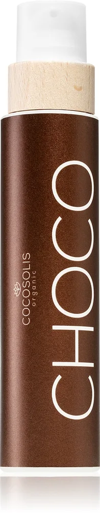 COCOSOLIS CHOCO vårdande sololja Utan solskyddsfaktor Arom Chocolate 200 ml