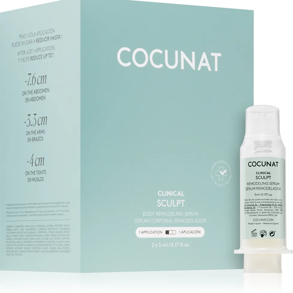 Cocunat Clinical Sculpt remodellierendes Serum für den Körper 2x5 ml