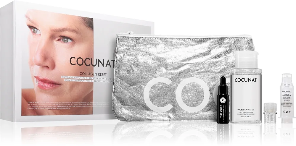 Cocunat Collagen Resset Plus Gavesæt med anti-rynkeeffekt til kvinder