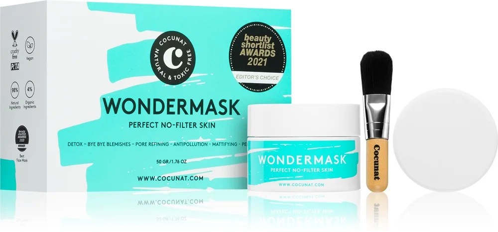 Cocunat Wondermask Maske Til perfekt hud 50 g