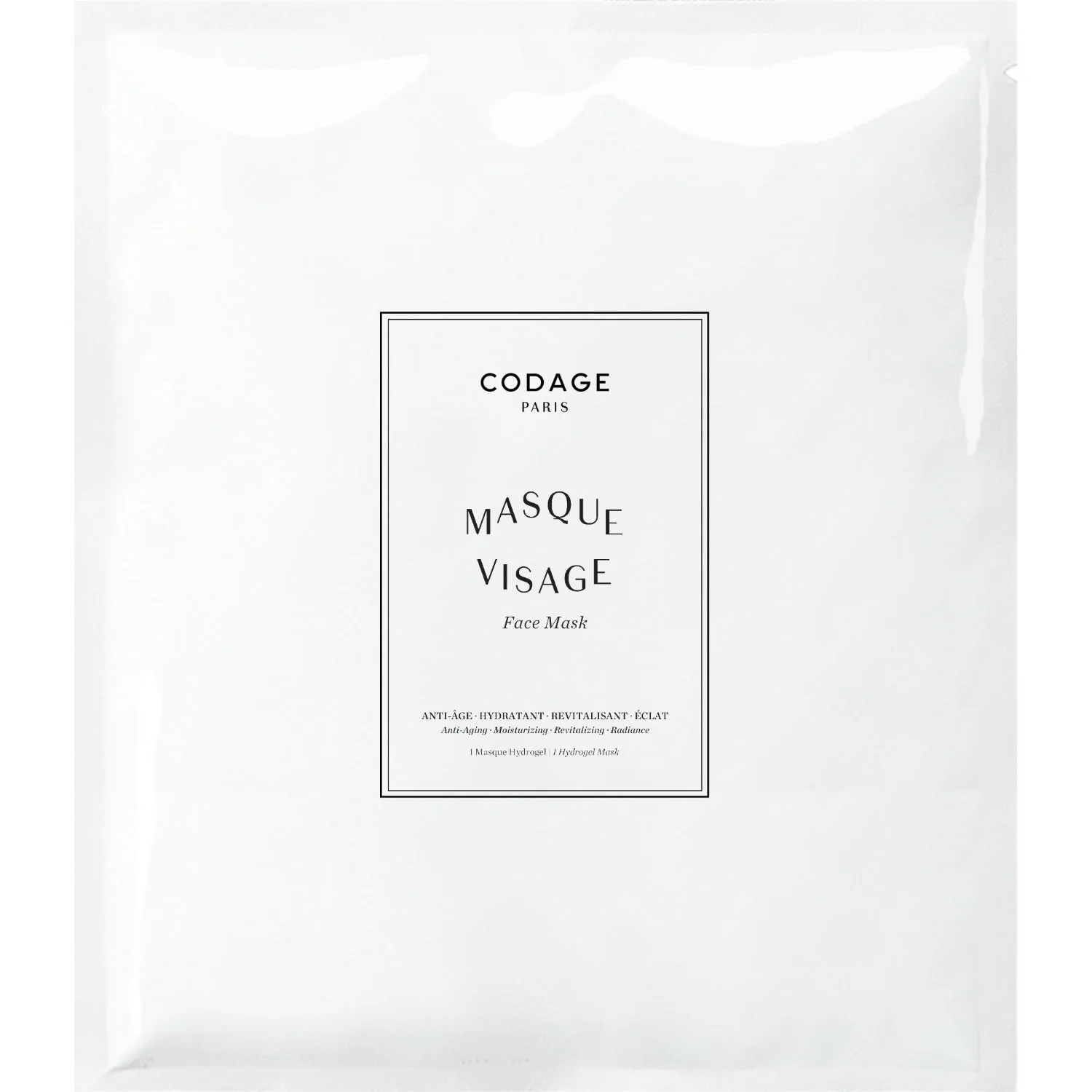 Codage Paris Hydrogel Face Mask 1 pcs