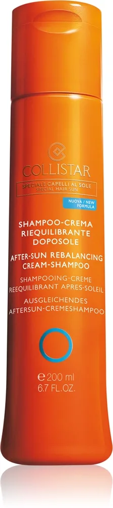 Collistar After Sun Rebalancing Cream-Shampoo Krämigt schampo Efter sol 200 ml