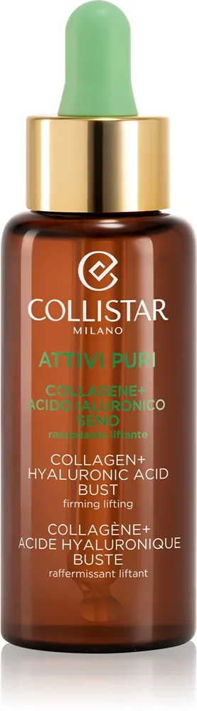 Collistar Attivi Puri Collagen+Hyaluronic Acid Bust Opstrammende serum til bryst og kavalergang Med kollagen 50 ml