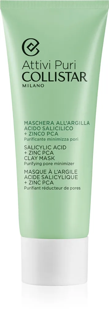 Collistar Ler-maske med salicylsyre + Zinc PCA Ansigtsmaske