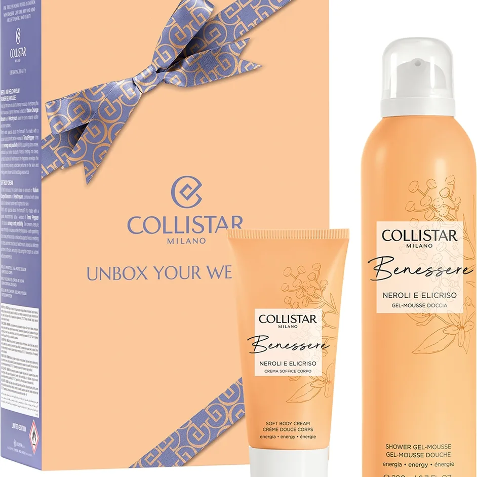 Collistar Benessere Neroli and Helichrysum Gift Set Presentförpackning parfymerat