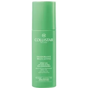 Collistar Body Multi-Active Deodorant 24H - With Aloe Milk - Hypersensitive Skin Deodorant-spray