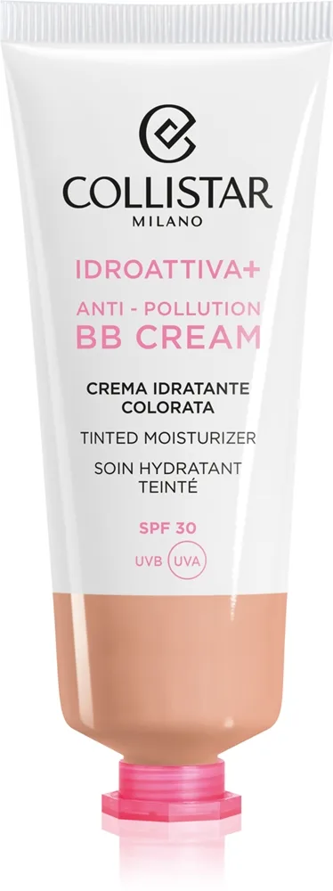 Collistar Face IDROATTIVA+ Tinted Moisturizer Farvet fugtighedscreme SPF 30 Skygge 2 Medium 50 ml