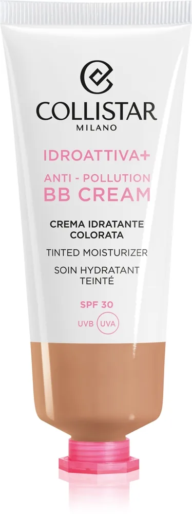 Collistar Face IDROATTIVA+ Tinted Moisturizer Farvet fugtighedscreme SPF 30 Skygge 3 Dark 50 ml