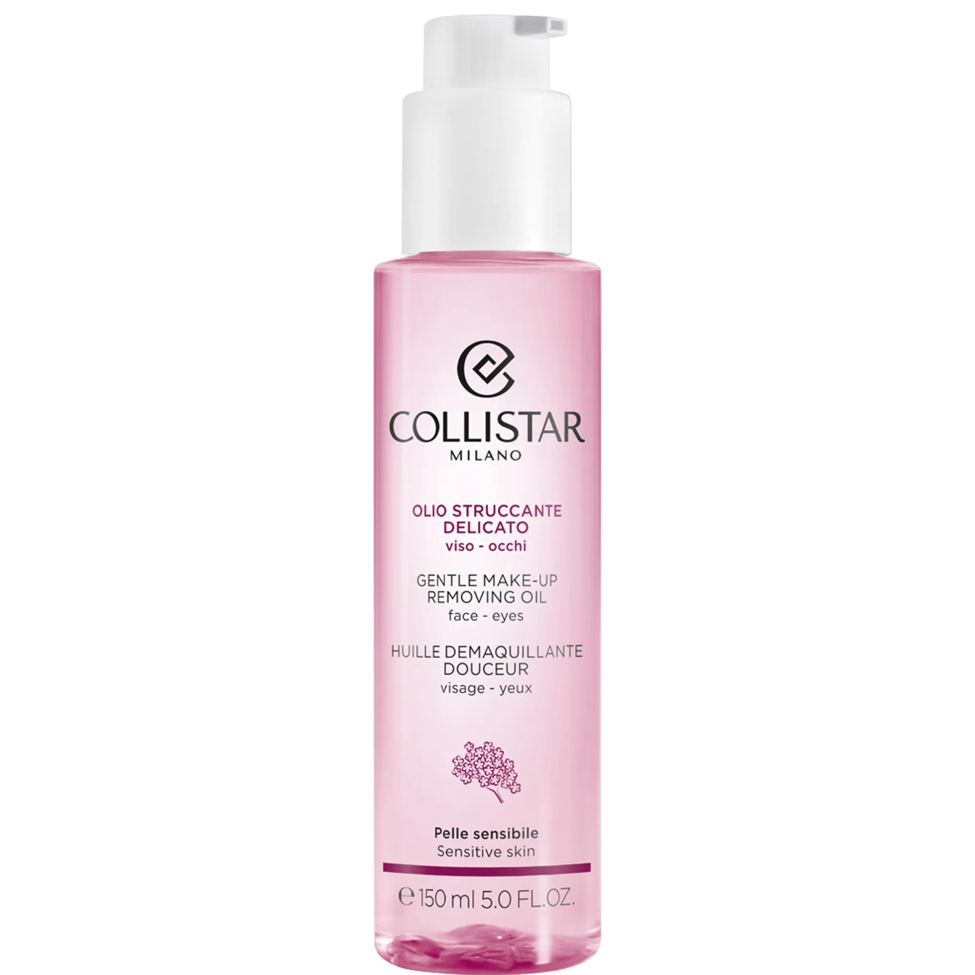 Collistar Gentle Make-up Removing Oil Rengöringsolja sminkborttagare 150 ml