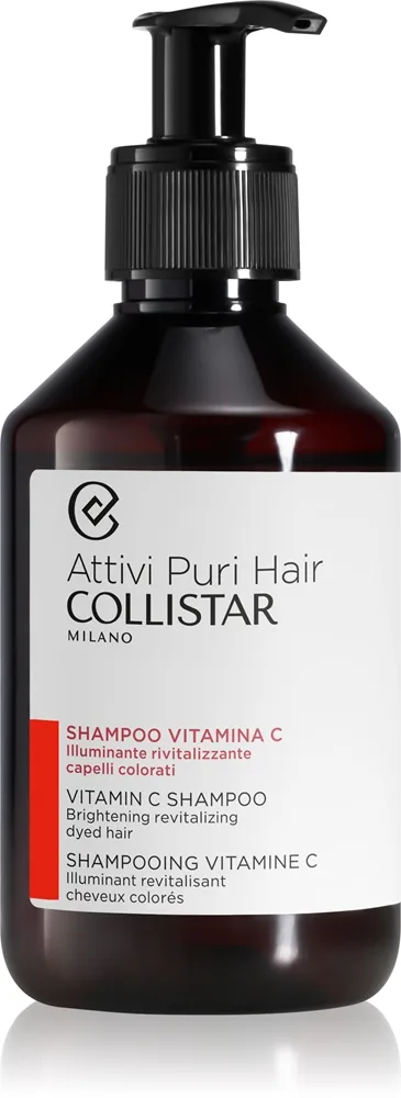 Collistar Hair Vitamin C Shampoo Brightening Revitalizing Shampoo Med C-vitamin 250 ml