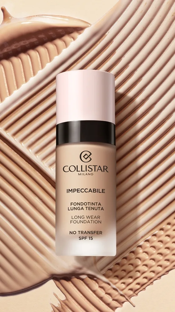 Collistar Impeccabile Long Wear Foundation Långvarig foundation SPF 15 3R Rosy Natural 30 ml