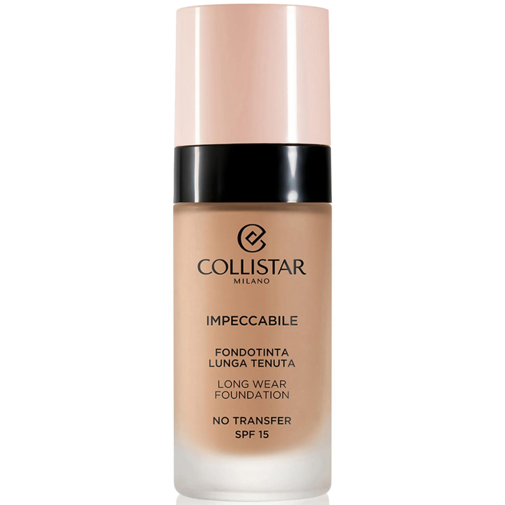 Collistar Impeccabile Long Wear Foundation Långvarig foundation SPF 15 5N Amber 30 ml