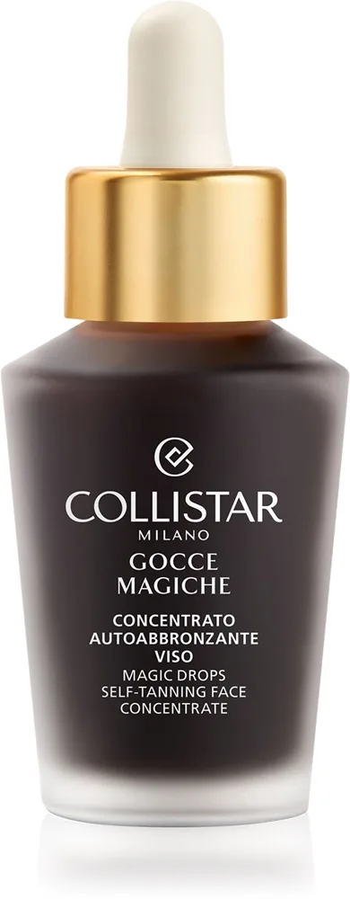Collistar Magic Drops Face Self-Tanning Concentrate itseruskettava tiiviste kasvoille 10 ml