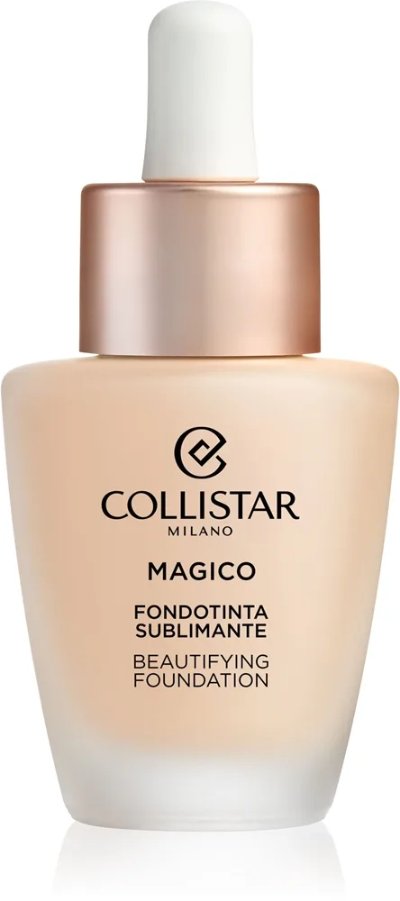 Collistar MAGICO Beautifying Foundation pitkäkestoinen mattapinnan antava meikkivoide vedenkestävä sävy 1N - Avorio 30 ml