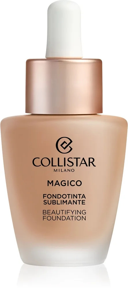 Collistar MAGICO Beautifying Foundation pitkäkestoinen mattapinnan antava meikkivoide vedenkestävä sävy 5N - Ambra 30 ml