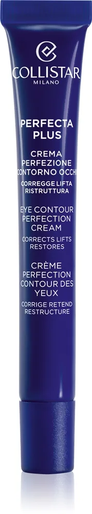 Collistar Perfecta Plus Eye Contour Perfection Cream kirkastava silmänympärysvoide kiinteyttävä vaikutus 15 ml