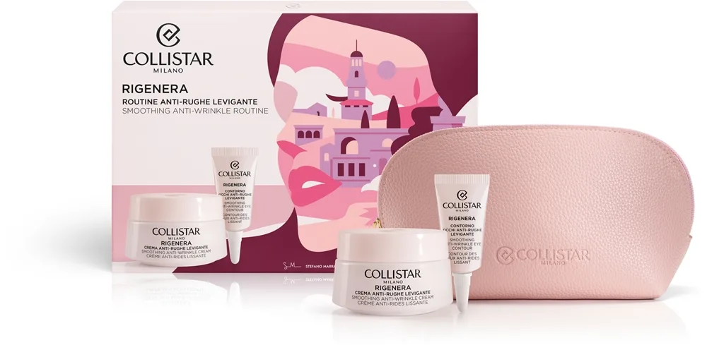 Collistar Rigenera Smoothing Anti-Wrinkle Routine Giftset Presentförpackning