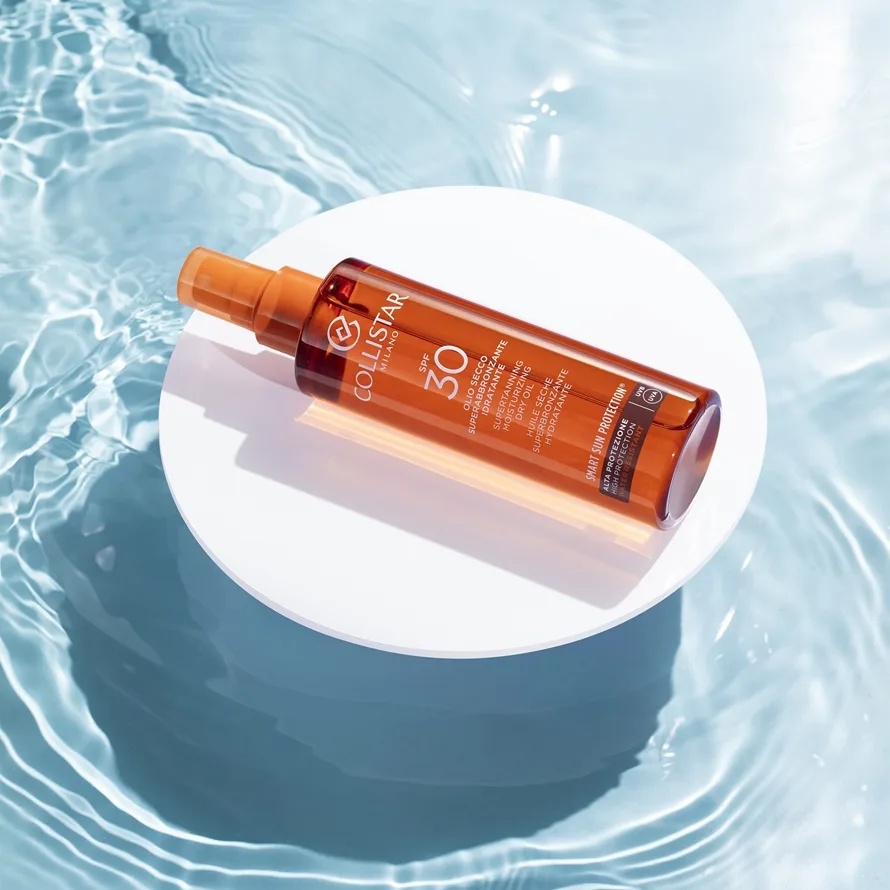 Collistar Supertanning Moisturizing Dry Oil SPF 30 Brun utan sol-olja