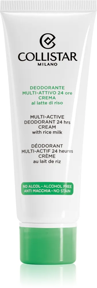 Collistar Special Perfect Body Multi-Active Deodorant 24 Hours Antiperspirant-kräm För alla hudtyper 75 ml