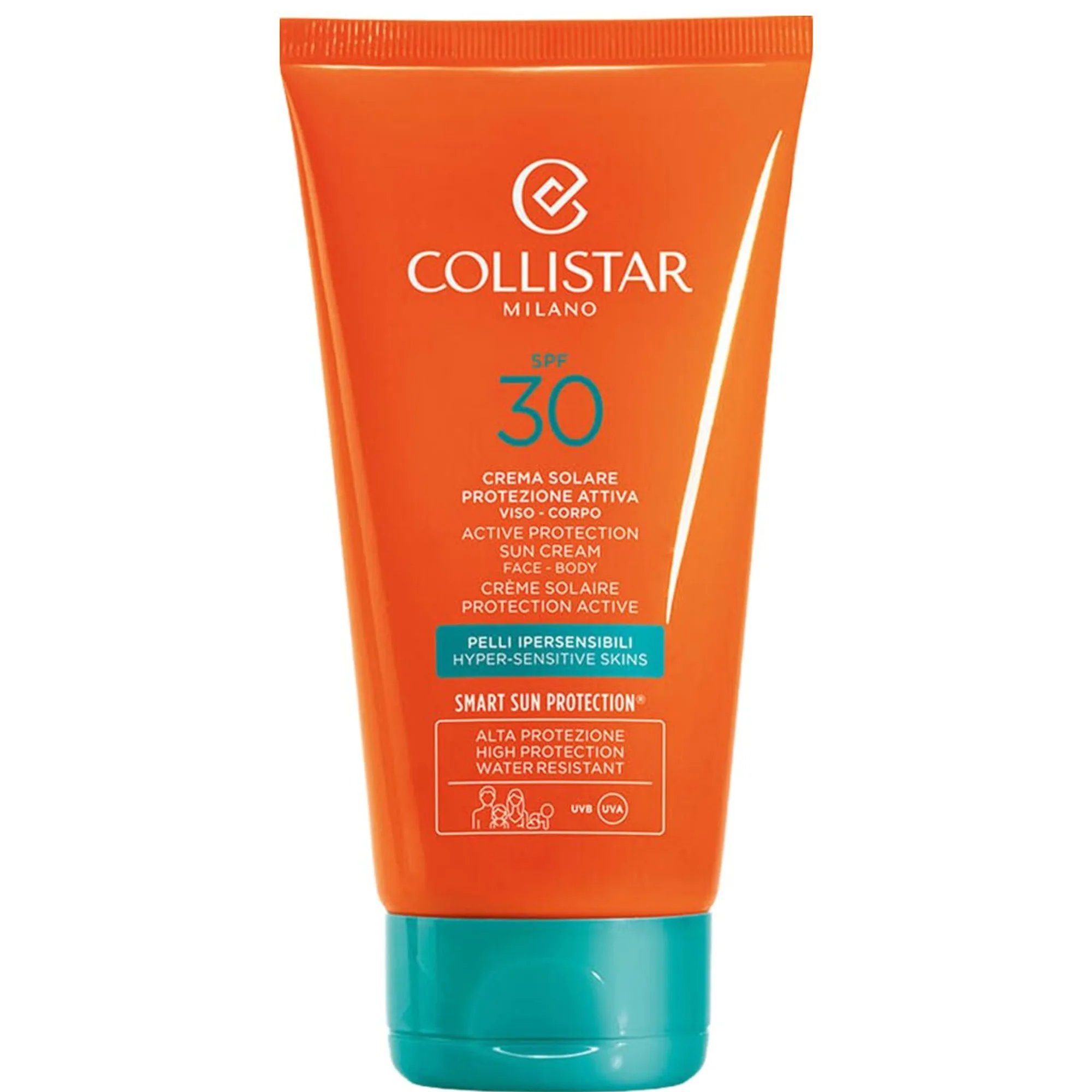 Collistar Active Protection Sun Cream Face-Body SPF 30 Solkräm