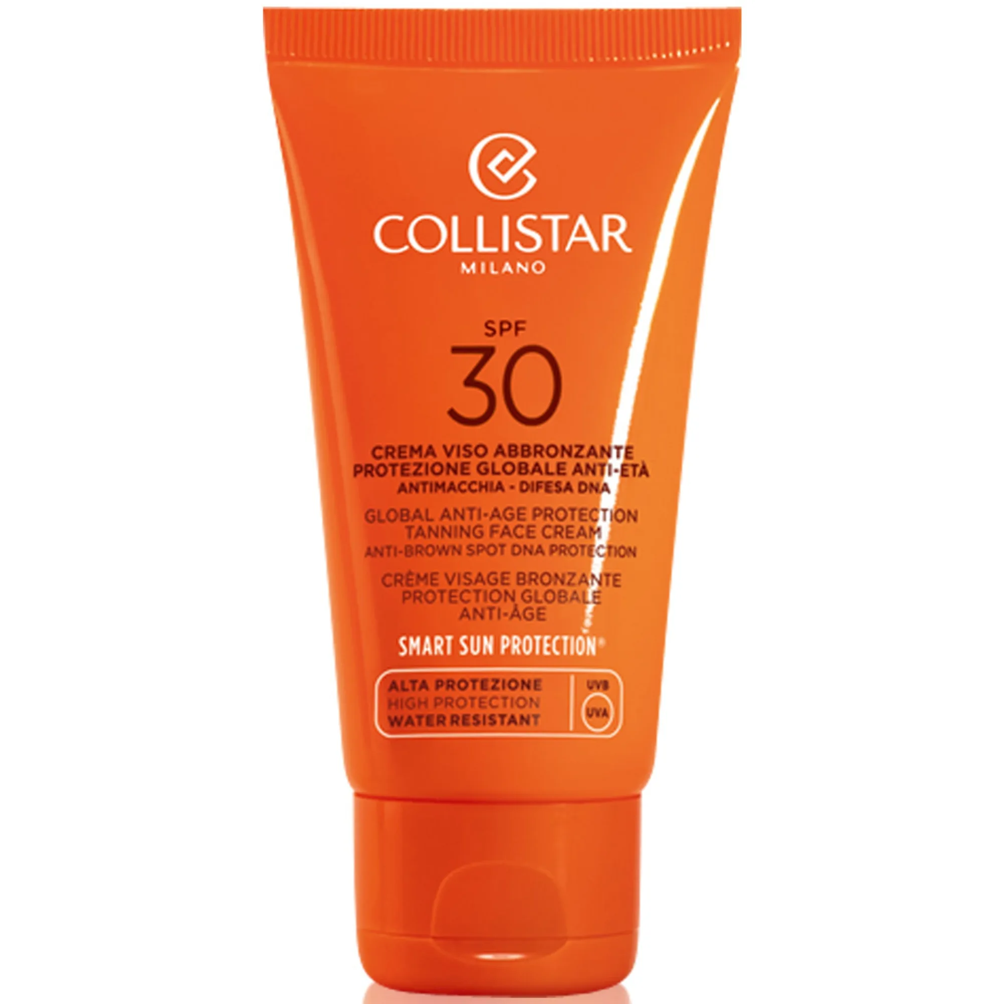 Collistar Global Anti Age Protection Tanning Face Cream Spf 30 Solkräm