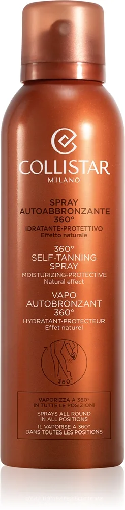 Collistar Tan Without Sunshine 360° Self-Tanning Spray itseruskettava suihke 150 ml