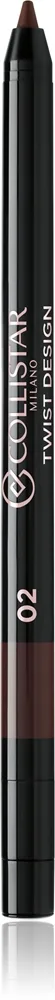 Collistar Twist Design Eye Pencil Gel øjenblyant Skygge 02 - Marrone Espresso 0.54 g