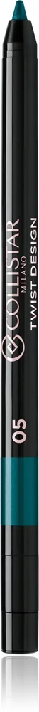 Collistar Twist Design Eye Pencil geelimäinen silmänrajauskynä sävy 05 - Verde Smeraldo 0.54 g