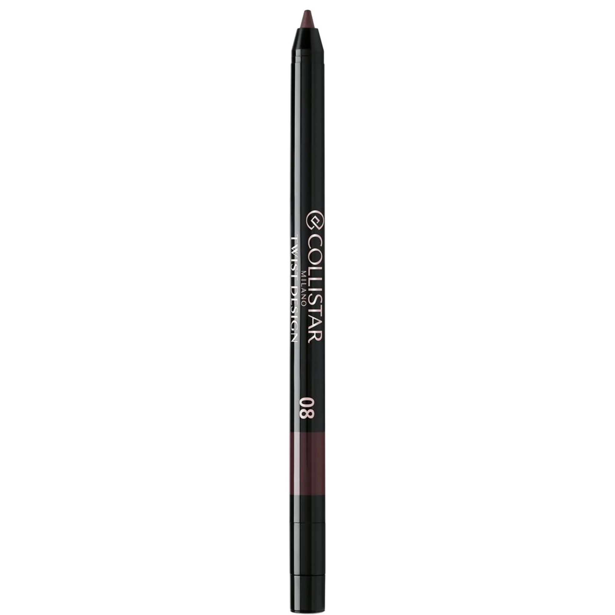 Collistar Twist Design Eye Pencil Gel øjenblyant Skygge 08 - Berry Matte 0.54 g