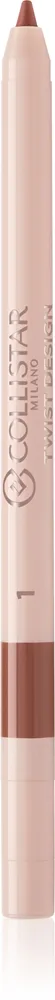 Collistar Twist Design Lip Pencil Creme læbeliner Skygge 1 - Naturale 0.4 g