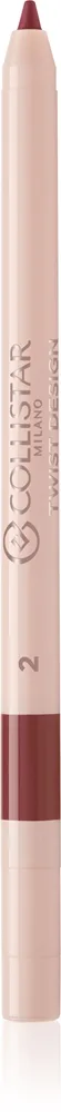 Collistar Twist Design Lip Pencil voidemainen huultenrajauskynä sävy 2 - Terracotta 0.4 g