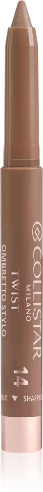 Collistar Twist Stylo pitkäkestoinen luomivärikynä vedenkestävä sävy 14 - Sottovoce 1.4 g