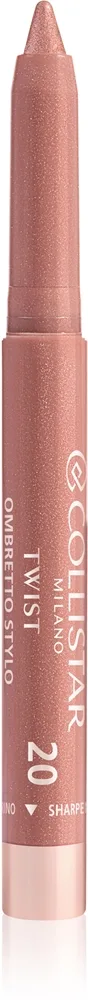 Collistar Twist Stylo pitkäkestoinen luomivärikynä vedenkestävä sävy 20 - Pink Affair 1.4 g