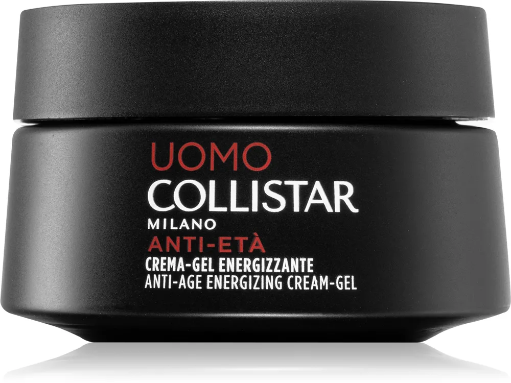 Collistar Uomo Anti-Age Energizing Cream-Gel Fuktgivande kräm-gel med uppljusande effekt 50 ml