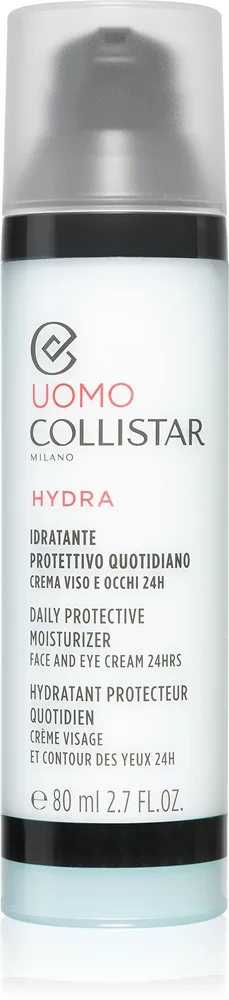 Collistar Uomo Daily Protective Moisturizer Fuktgivande kräm för ansikte för ett ungdomligt utseende 80 ml