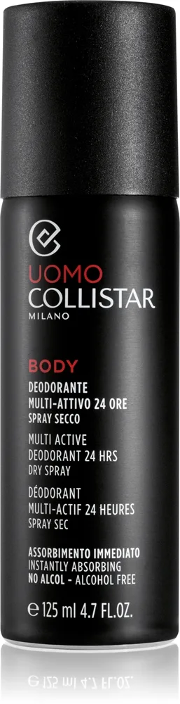 Collistar Uomo Multi-Active Deodorant 24hrs Dry Spray Deodorantspray 24 tim 125 ml
