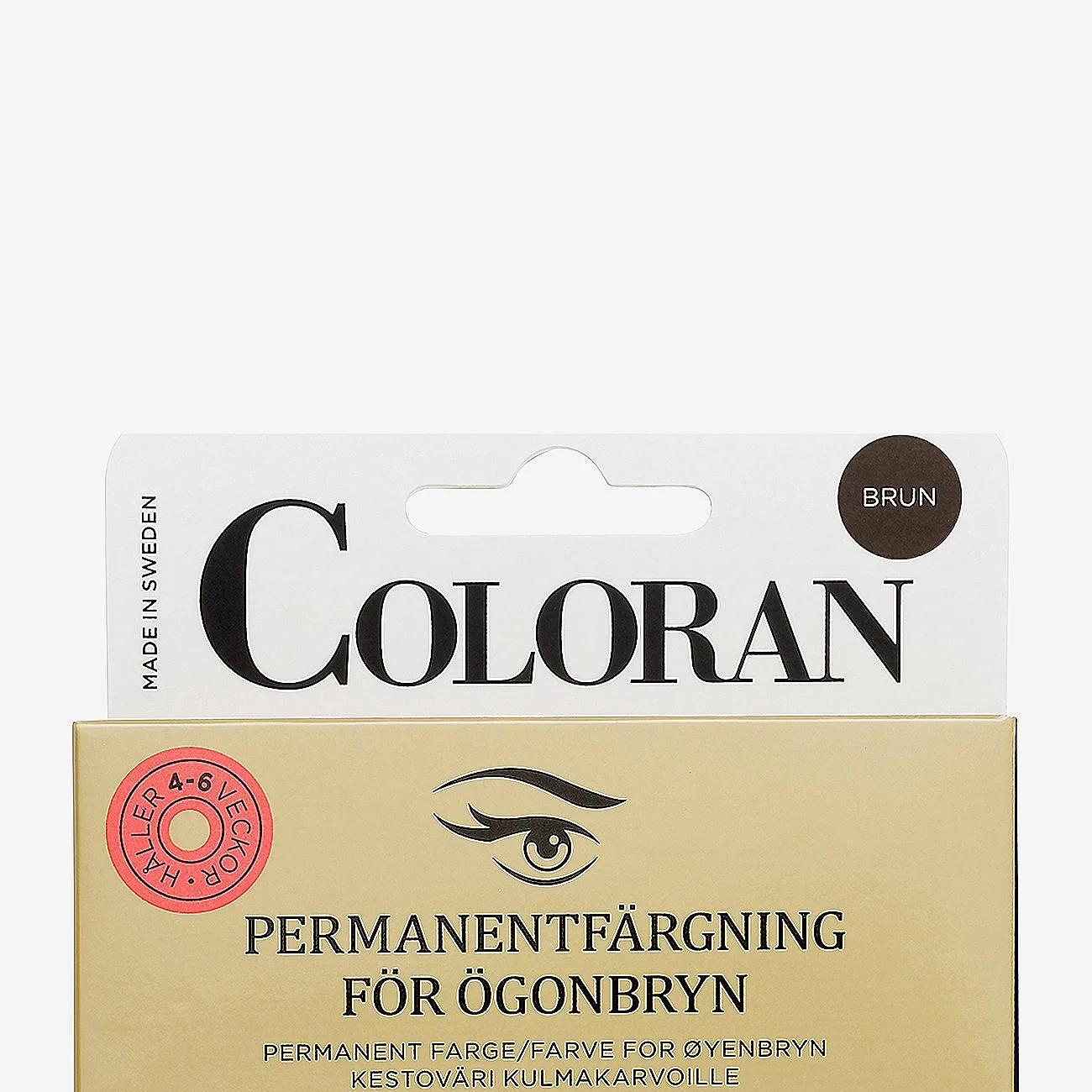 Coloran Ögonbrynsfärg Brun 8 ml