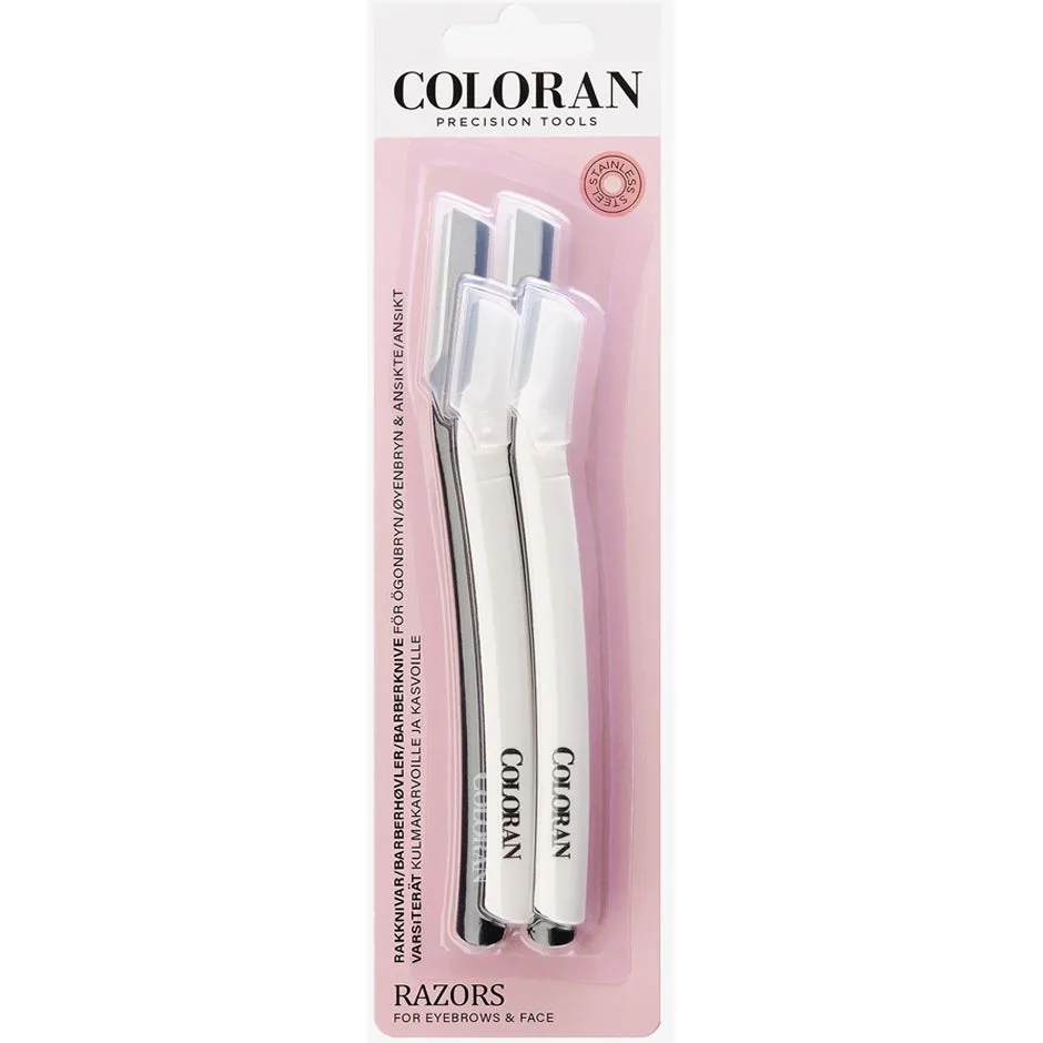 Coloran Razors For Eyebrows & Face 4 st