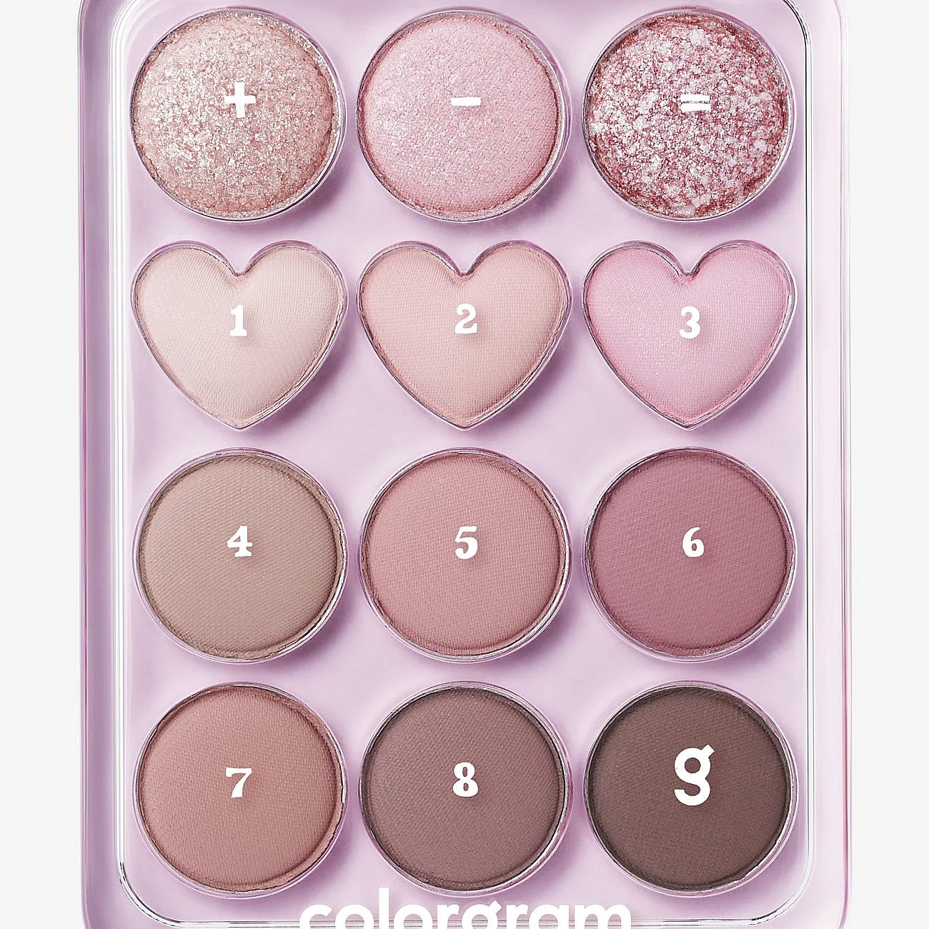 Colorgram Pin Point Eyeshadow Palette 02 Pink+Mauve