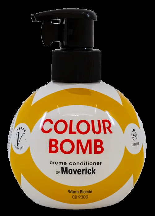 Colour Bomb Creme Conditioner Warm Blonde