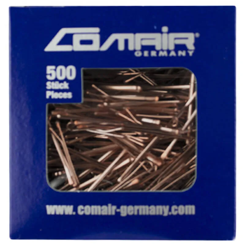 Comair Hair Pin Brown 5cm 754600   500 stk.