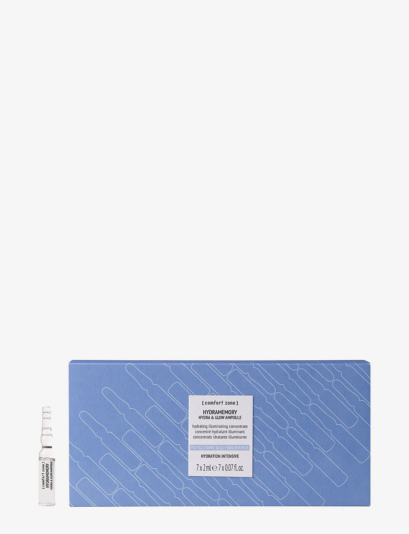Comfort Zone Hydramemory Hydra & Glow Face Ampoule - Nude - 7 PCS