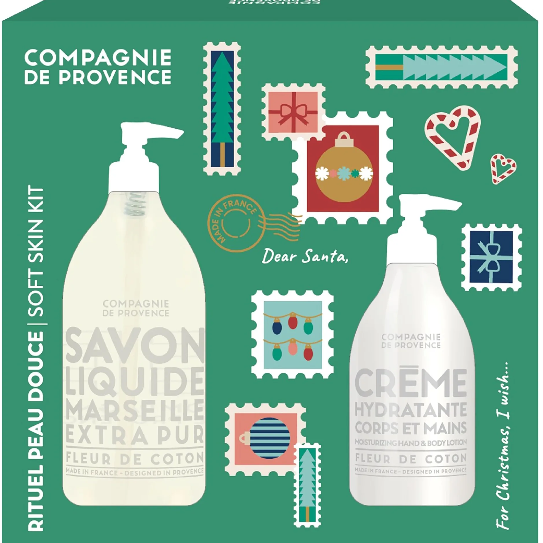 Compagnie de Provence Cotton Flower Duo