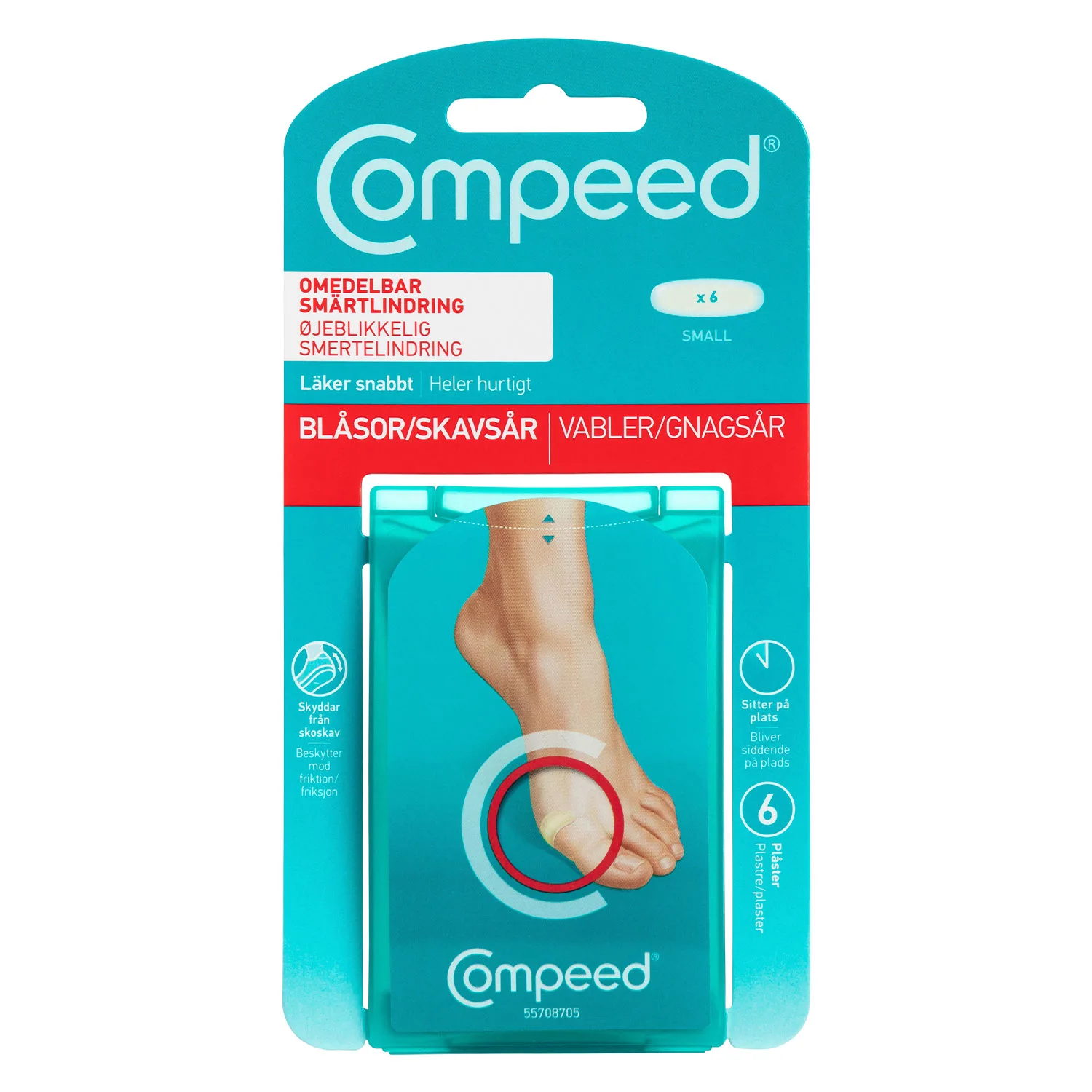 Compeed Gnagsårplaster Small (6 stk.)