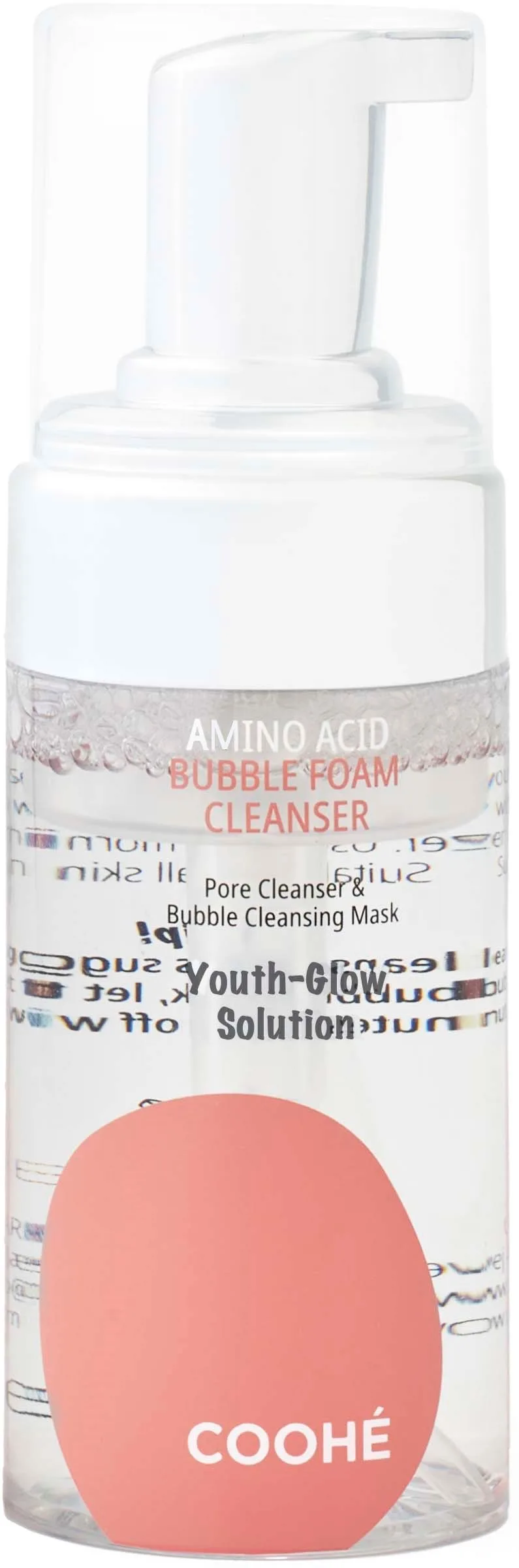 Coohé Youth-Glow Solution Amino Acid Bubble Foam Cleanser 100 ml