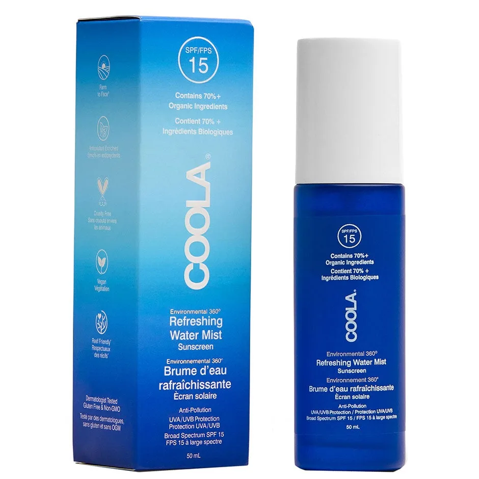 COOLA Refreshing Water Mist SPF 15 50 ml
