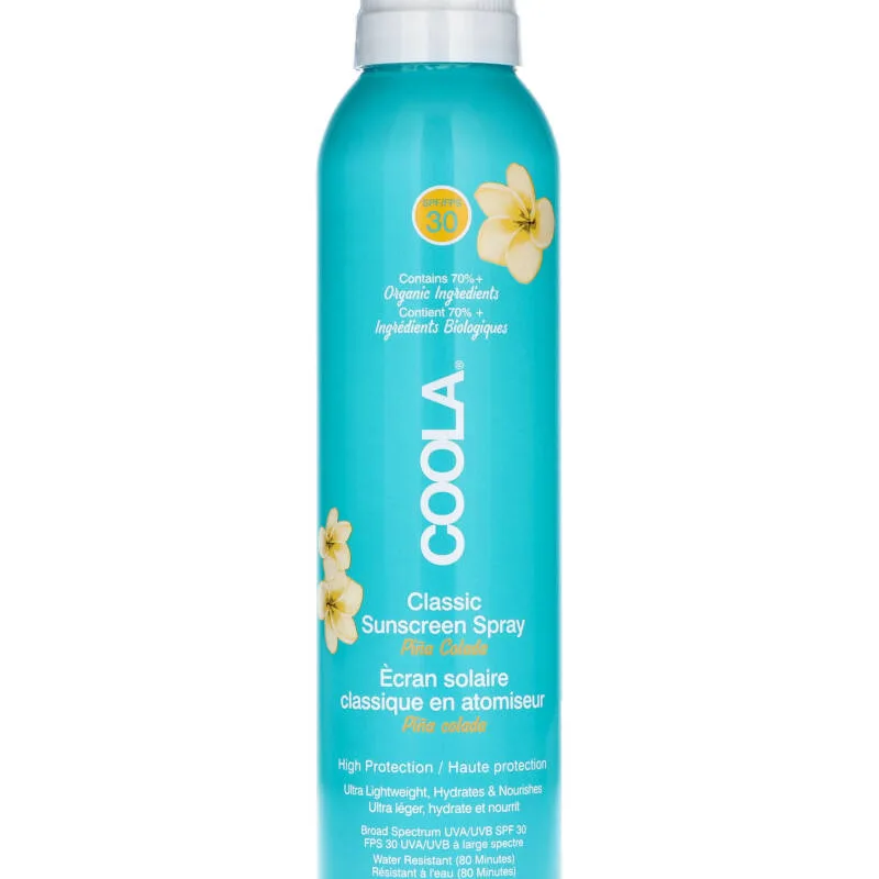 COOLA Classic Sunscreen Spray Pina Colada SPF 30 (Stop Beauty Waste) 177 ml
