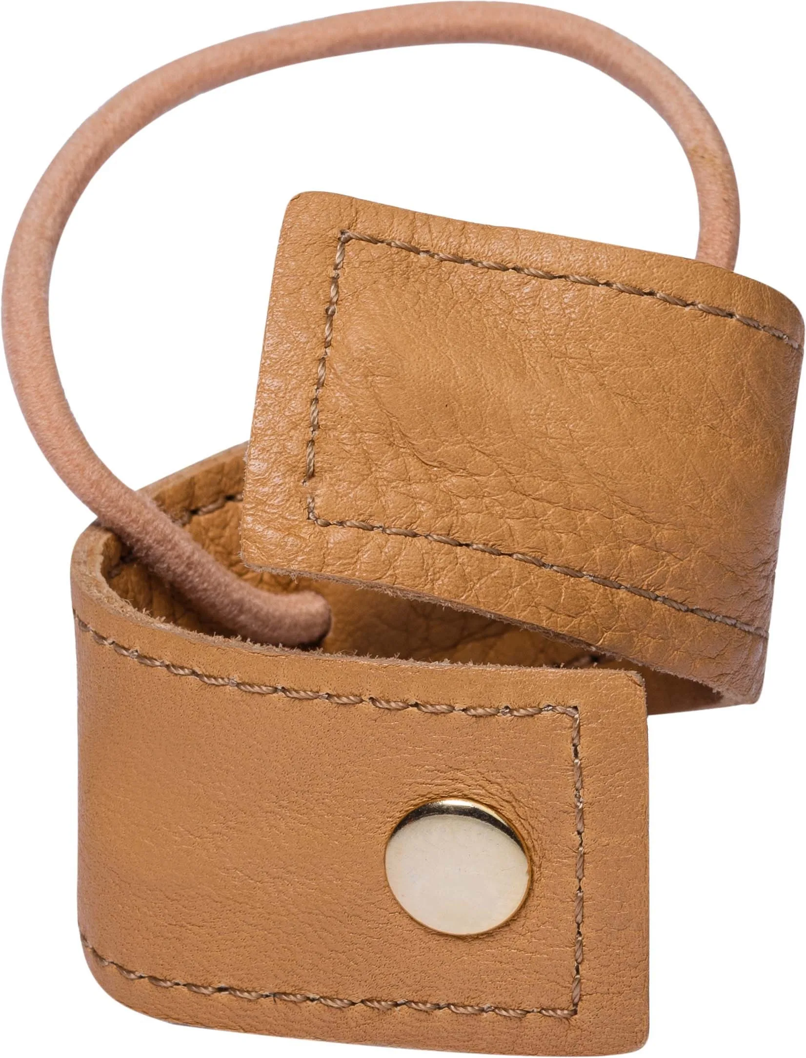 Corinne Leather Band Short Bendable Camel