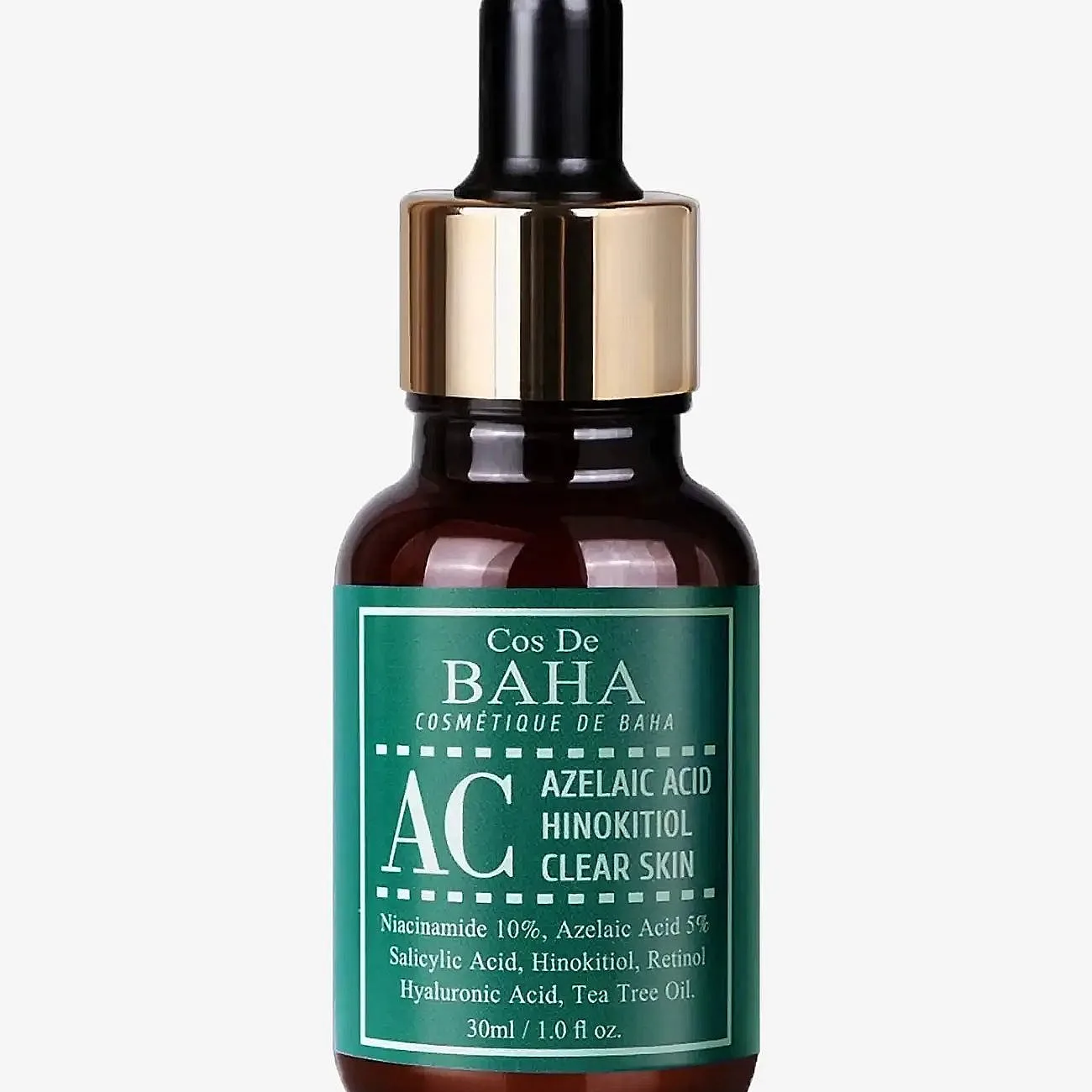 Cos de BAHA Cos De Baha - Niacinamide10% Azelaic Acid 5% Clear Skin Serum (Ac) (30Ml.) - Nude - 30 ML